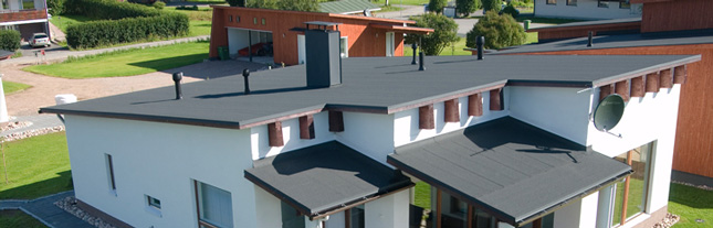 KERABIT 10+ - практичний і вигідний варіант облаштування похилого даху із застосуванням спеціальних рулонних матеріалів.