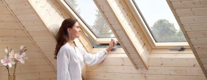 Мансардне вікно VELUX OPTIMA Стандарт, ручка зверху GZR 3050B