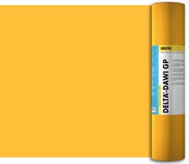 DELTA®-DAWI GP - класична одношарова пароізоляційна плівка з поліетилену для похилих і плоских дахів.